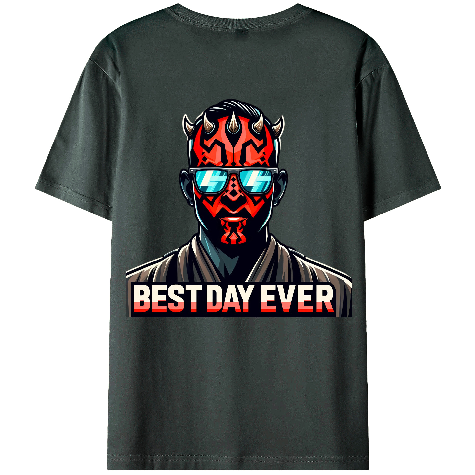 （画像用） スター・ウォーズ Star Wars 綿100％ メンズ半袖Tシャツ（バックプリント） 通気性